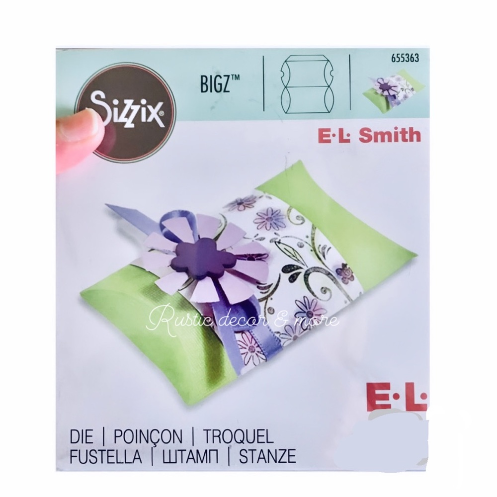 Sizzix Bigz Die - Box, Pillow